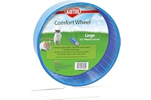 KAYTEE Hamster Comfort Exercise Wheel, Large, Colors Vary