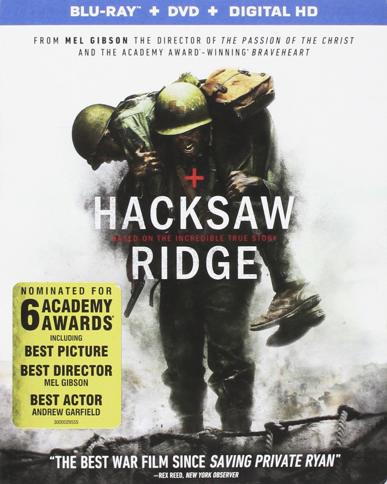Photo 1 of Hacksaw Ridge [Blu-ray + DVD + Digital]