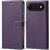 Wallet Case for iPhone 17 Air with Credit Card Holder,PU Leather Folio Flip Kickstand Protective Shockproof Cover for Apple 17 Air Phone Case (Purple, for iPhone 17 Air - 6.5'')