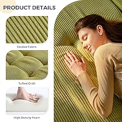 MAXYOYO Tri-Fold Mattress, 6 Inch Tufted Folding
