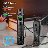 Sofirn SC31 Pro USB Rechargeable LED Torch 2000 Lumen Anduril UI IPX8 view 3