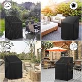 Raweao Waterproof Garden Chair Covers 500D Oxford for Stacking Chairs view 7