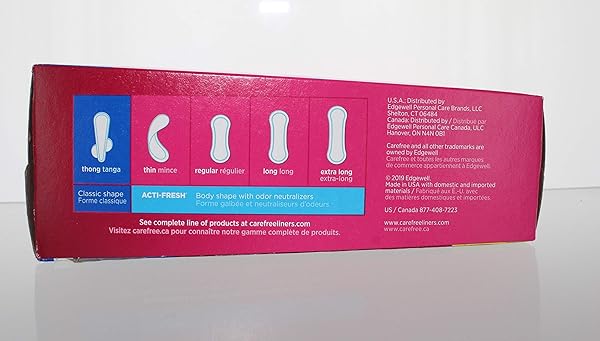 CAREFREE PANTILINERS FOR THONGS WITH STAY PUT WINGS UNSCENTED