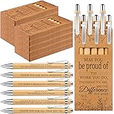 84 Pcs Employee Appreciation Gifts for Coworkers Motivational Ballpoint Pens with Packaging Gift Boxes Positive Gifts Inspira