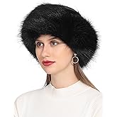 Rulala Fancy Faux Fur Headband for Women Winter Earwarmer Earmuff with Elastic