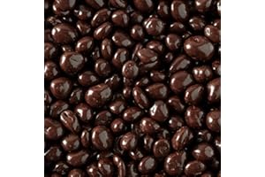 Dark Chocolate Covered Cranberries - Gourmet, Antioxidant Rich Bulk Chocolate Covered Fruit Candy Bites, by Queen City Candy Cave (1 Pound)