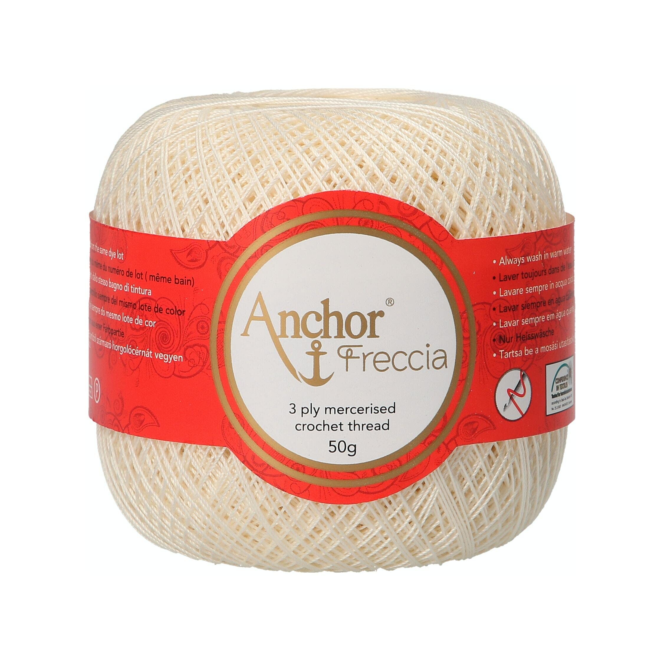 Anchor 4772020-06650 Crochet Yarn 100% Cotton 6650 Thickness 20