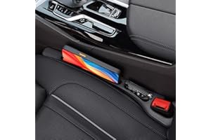 MBERFITU Car Seat Gap Filler 2 Pack, Universal Fit Car Seat Gap Plug to Fill The Gap Between Seat and Console, Car Seat Crevi