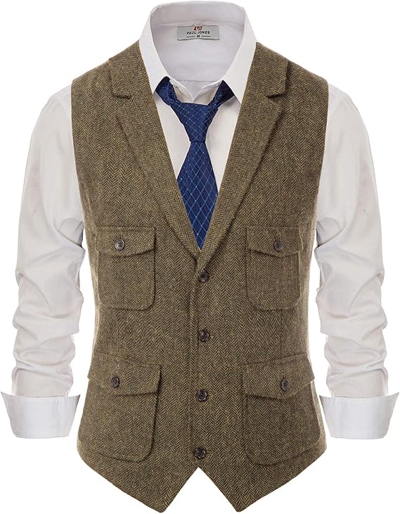 Men's Vintage Inspired Vests 1920s, 1930s, 1940s, 1950s