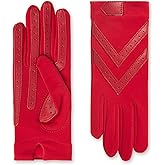 isotoner womens Water Repellent Touchscreen Spandex Shortie Gloves