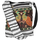 Hobo Shoulder Bag Messenger Casual Everyday Large Hippie Market Thick Functional