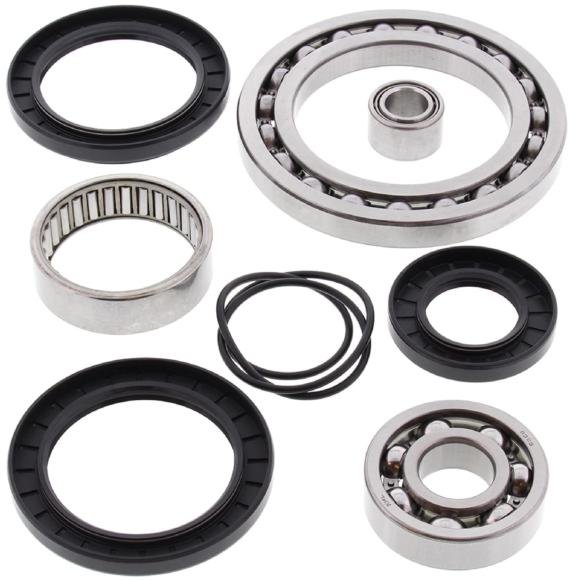 Photo 1 of All Balls Racing 25-2045 Rear Differential Bearing Seal Kit Compatible with/Replacement for Yamaha Rhino 450 660, Others