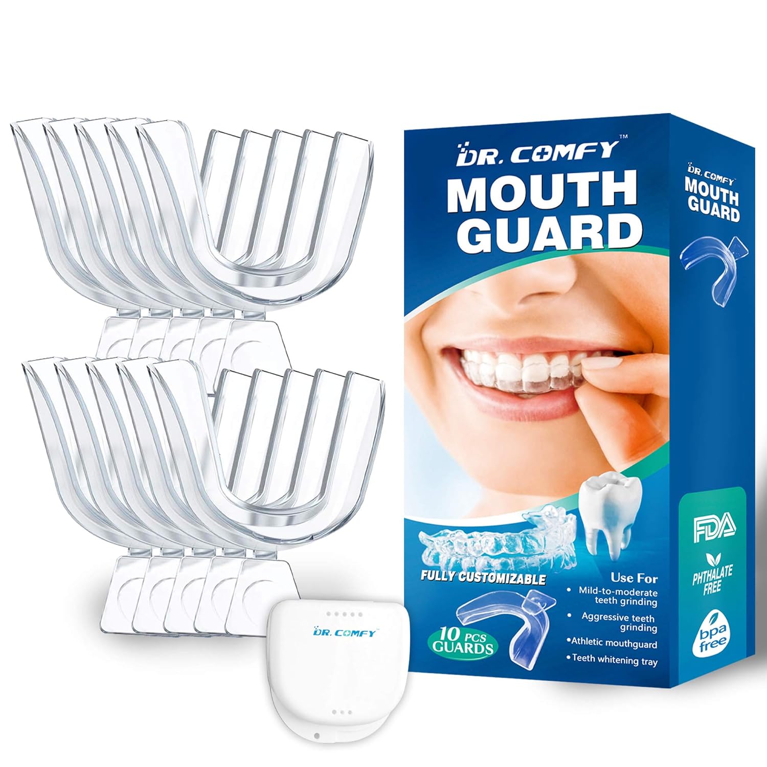 Mouth Guard for Grinding Teeth Upgraded Dental Guard For