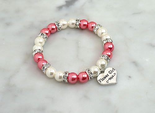 flower girl bracelet amazon