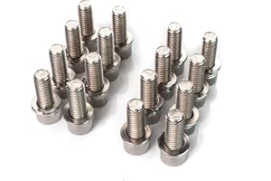 BAUM MFG Header Bolt Set Fits Small Block Ford & Big Block Ford - SBF BBF 260 289 302 351W 351C 352 390 428 429 460 FE 5.0L