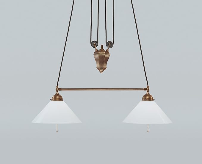 Hangeleuchte Jugendstil E27 Bis Zu 60 Watt 230v Deutsches Qualitatsprodukt Aus Messing Wohnzimmer Esszimmer Lampe Leuchte Beleuchtung Amazon De Beleuchtung