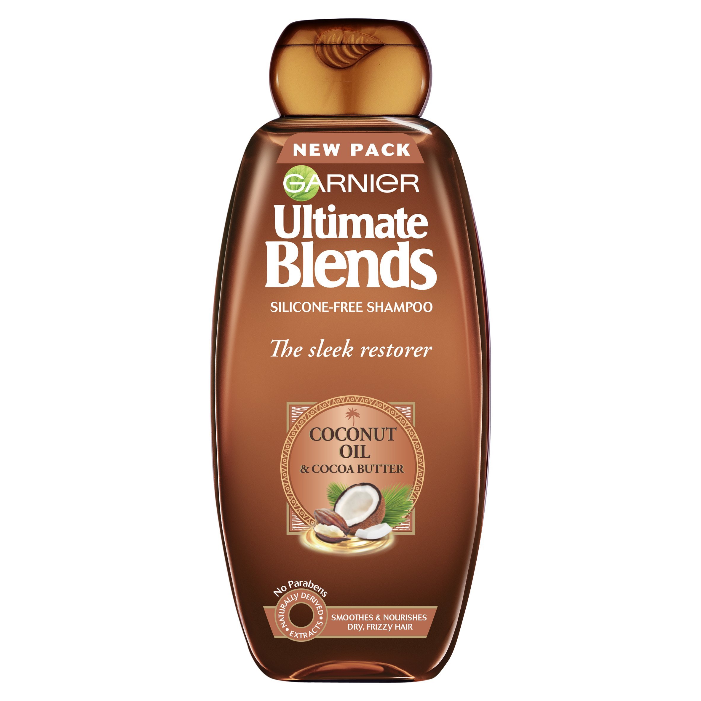 Garnier Ultimate Blends Coconut Oil Frizzy Hair Shampoo, 400ml