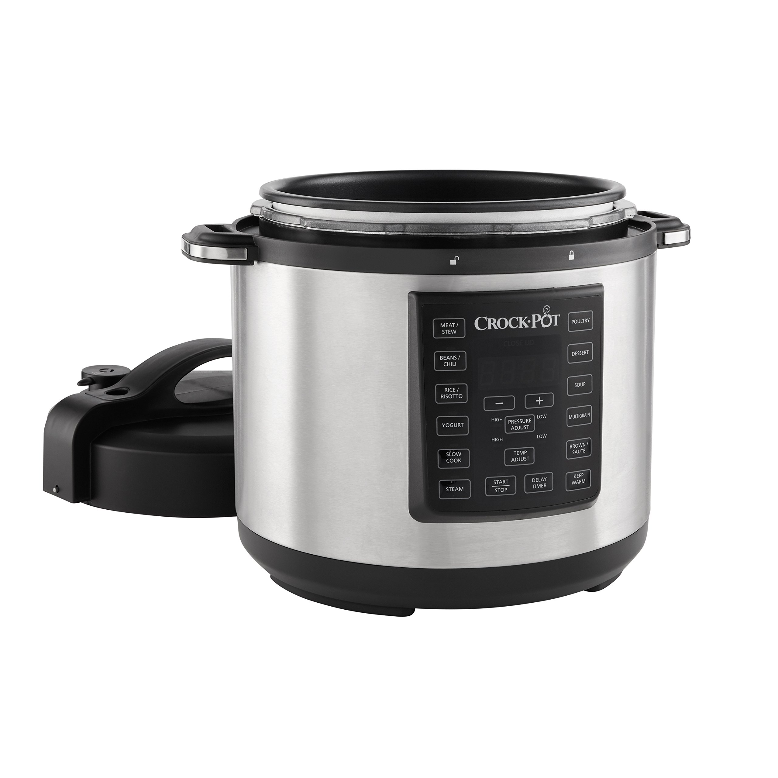 CrockPot Express Crock Programmable MultiCooker, Stainless Steel eBay