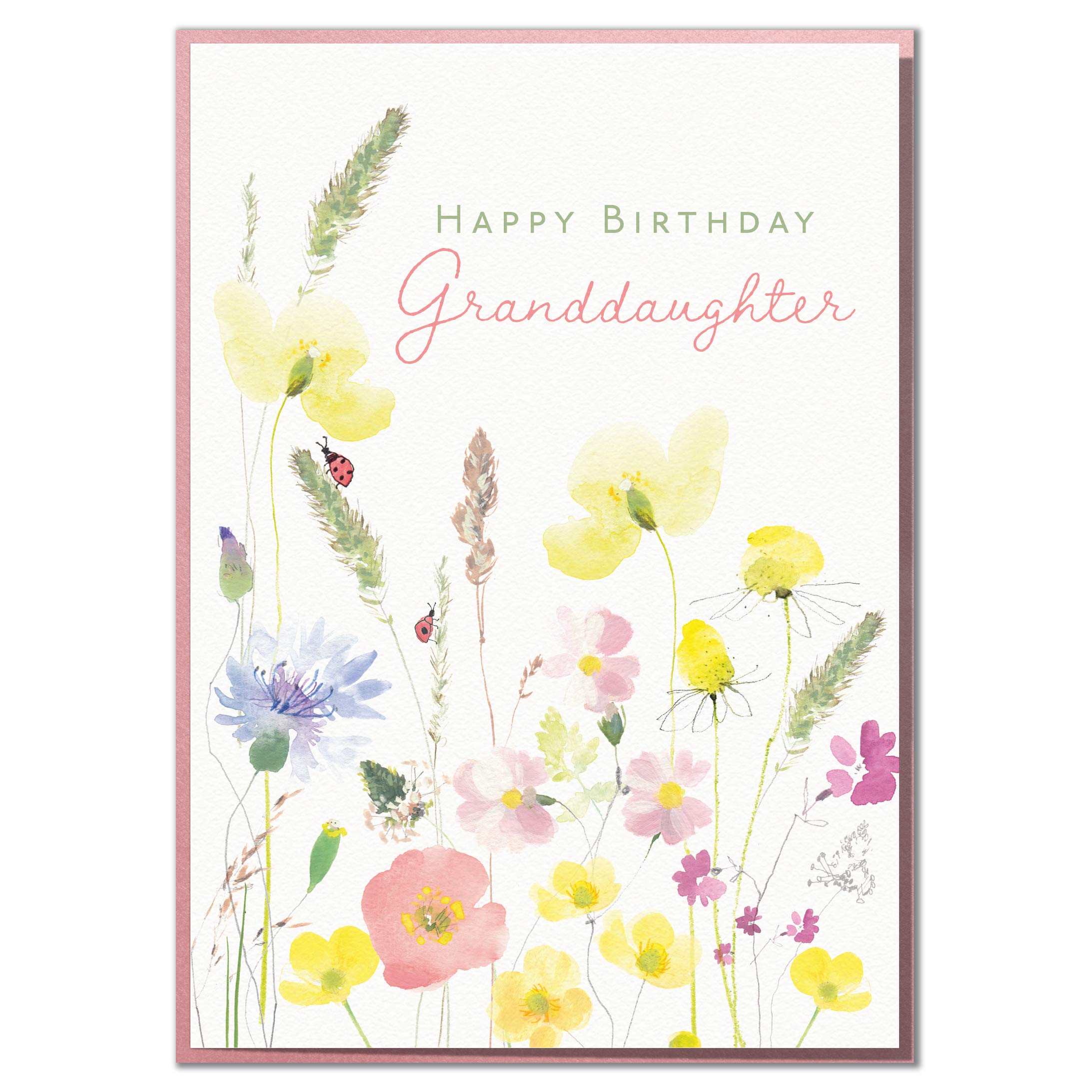 Happy Birthday Granddaughter. Lovely Birthday Card for a Special Granddaughter