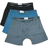 Hunter Mens Boxer Brief Underwear (3 Pair Pack), Large, Multi
