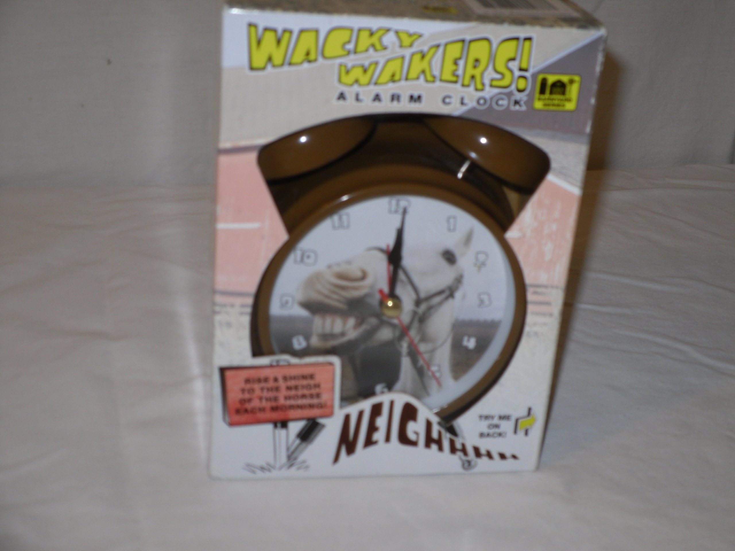 Mark Feldstein Wacky Wakers Horse Alarm Clock