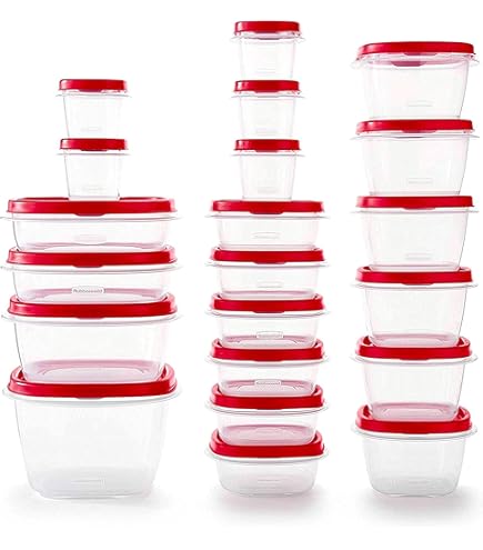 Amazon.com - Rubbermaid Easy Find Lids® Food Storage Containers