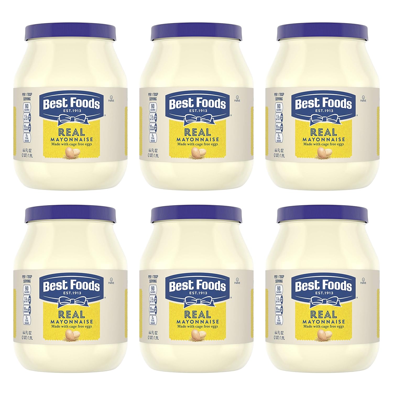 Best Foods Mayonnaise Creamy Real Mayo Gluten Free, Kosher
