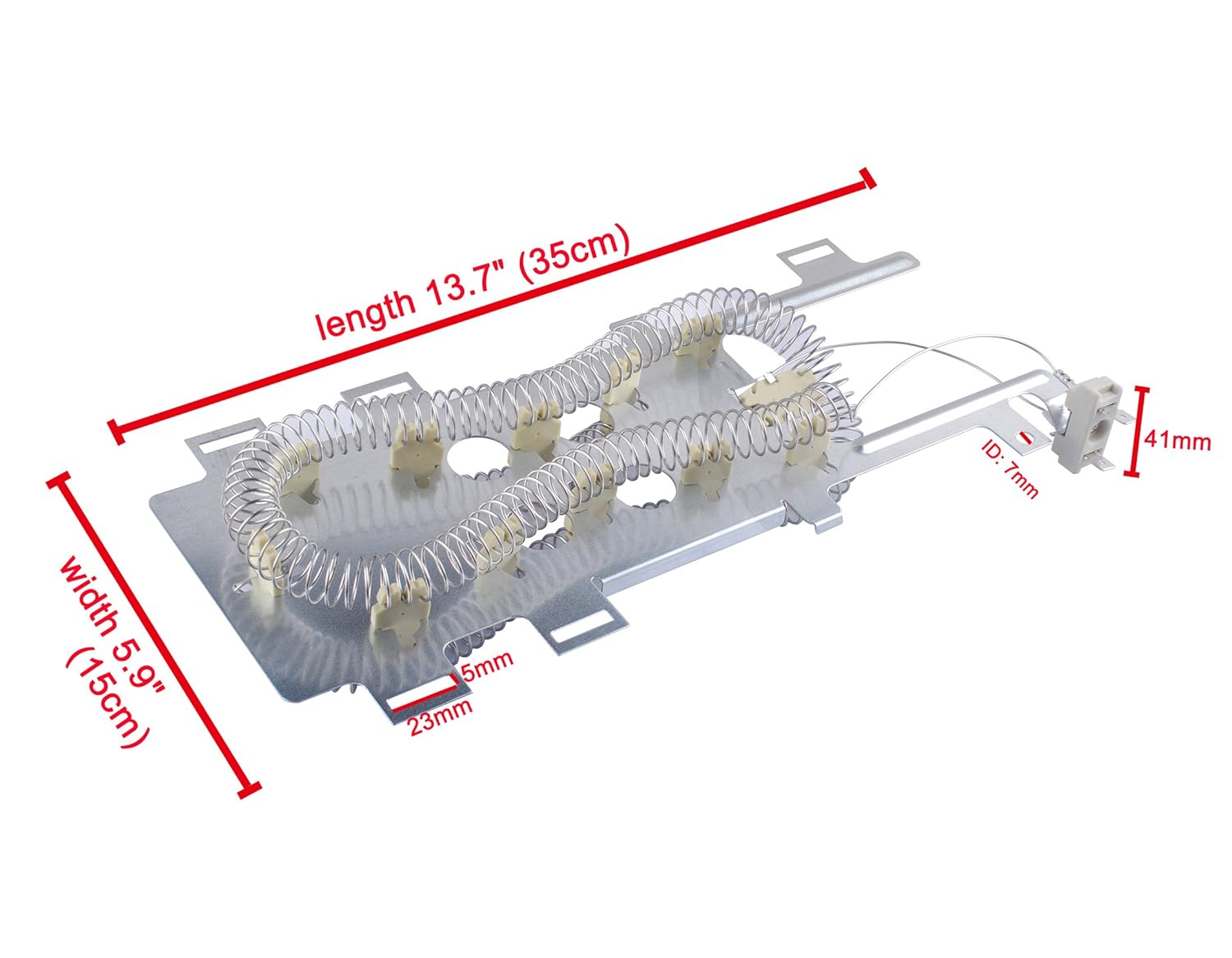 Amazon.com: Wadoy 3387747 Dryer Heating Element for Whirlpool/Kenmore/Maytag  Replaces wp3387747 8527865 AP6008281 PS344597: Home Improvement