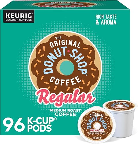 The Original Donut Shop café K-Cups para Keurig, tueste medio, 96 — Café