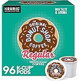The Original Donut Shop Regular, Single-Serve Keurig K-Cup Pods, Medium Roast Coffee Pods, 96 Count