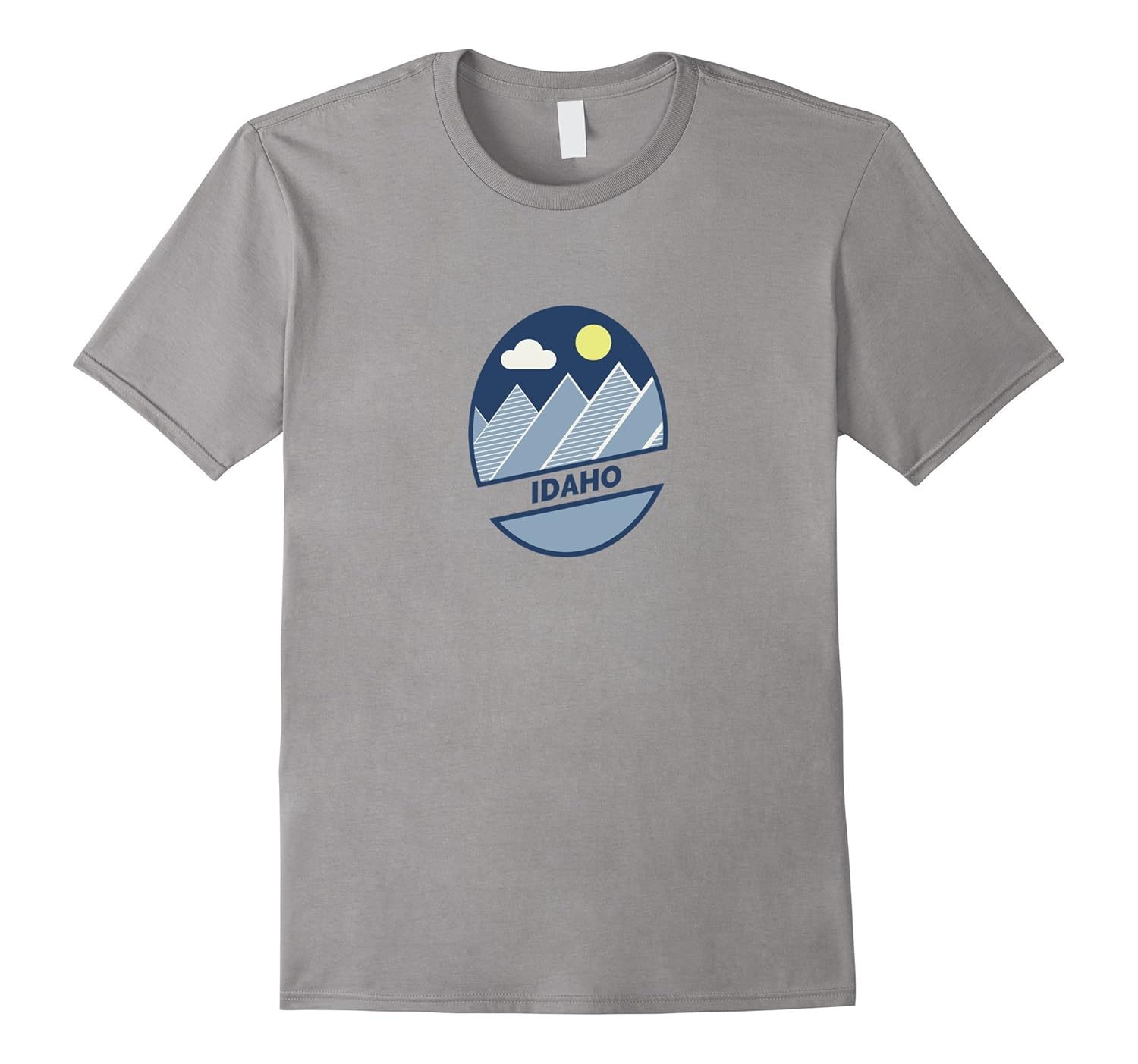 Retro Blue Mountains - Idaho T Shirt-ANZ