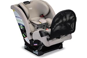 Britax One4Life Slim All-in-One Car Seat, 10 Years of Use, 44.5 cm SpaceSaver Design, Converts from Rear-Facing Infant Car Se