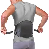 BraceAbility Spondylolisthesis Back Brace - Ankylosing Spondylolysis Lumbar Spine Corset Stabilizer Belt for Pars Defect Lower Back Pain, Anterolisthesis Support, Spinal Fracture Treatment