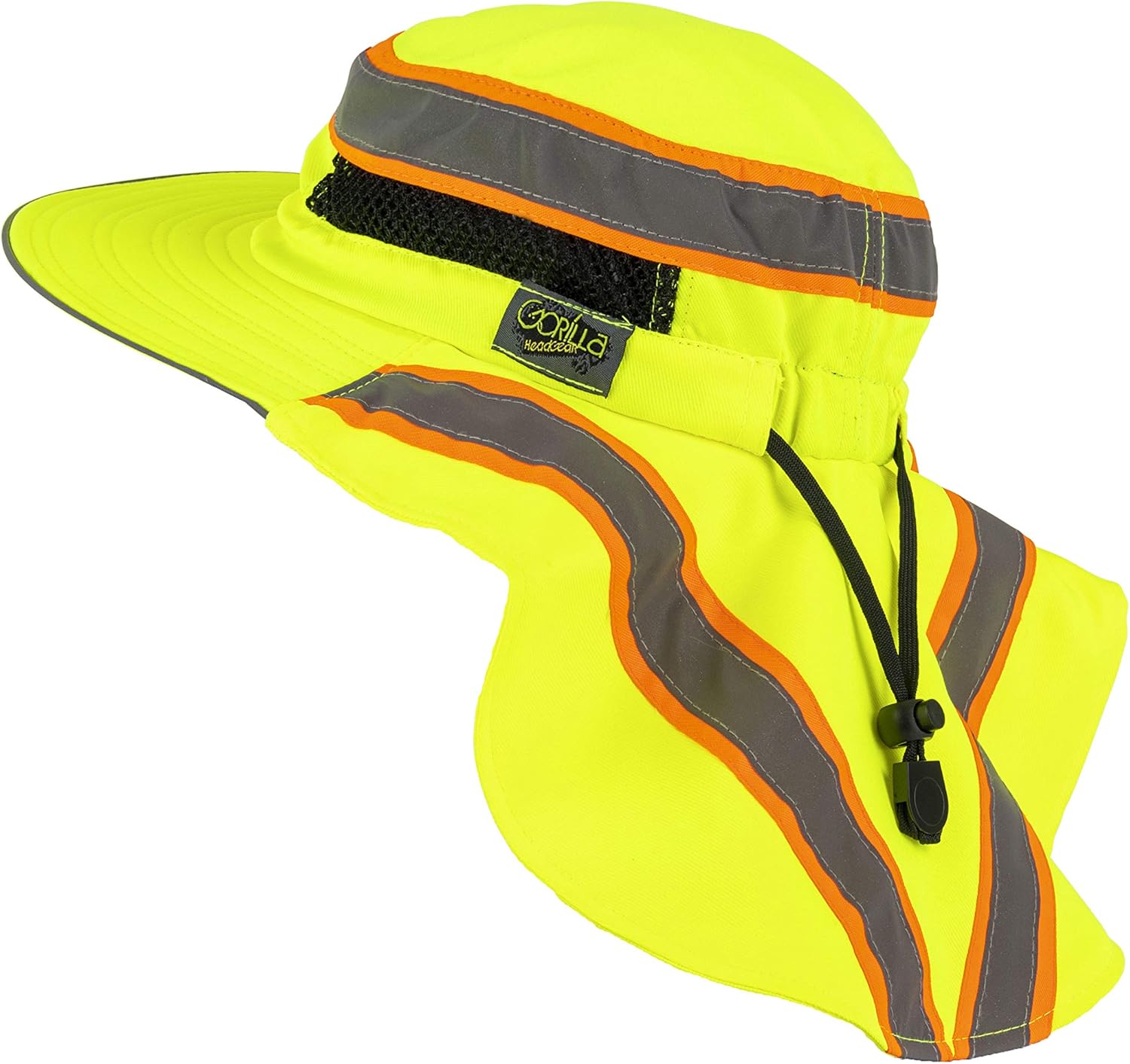 HiVisibility, Gorilla Headgear Sun Hat (Yellow, Large) Amazon.ca