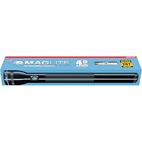 Heavy-Duty 4-Cell D LED Flashlight — Zoomable, High/Low/Strobe Modes, Military-Grade Aluminum Body