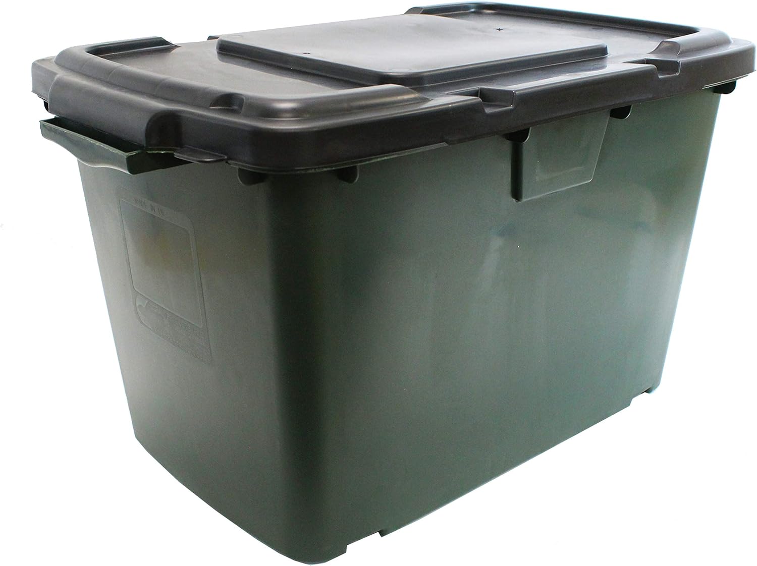 Coral 55 Litre Green Outdoor Kerbside Waste Recycling Box/Storage Box