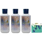 Bath & Body Works Sweater Weather 3 Pack Body Lotion Bundle with an Aloe Vera Bar Soap - Full Size