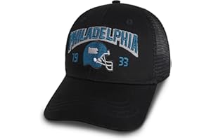 CUSFUK 3D Embroidered Trucker Hat City Football Fans Edition Baseball Hats for Men and Women Best Birthday Gift.