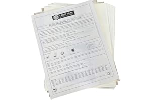 GOLD SEAL SPECIALTY PAPERS 100 Sheets 3G Jet-Opaque Heat Transfer Paper 8.5x11