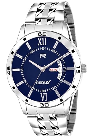 Redux Blue Dial Day and Date Functioning Mens Watch RWS0235S