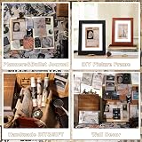 Draupnir 200Pcs Vintage Scrapbooking Stickers Paper Pack Celestial Astrology view 6