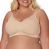 Playtex Women's 18 Hour Side & Back Smoothing Cooling Wireless T-Shirt Bra with 4-Way TruSUPPORT