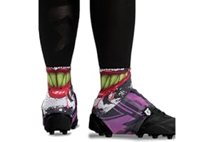 Gridiron Gladiator Cleat Covers - Football Spats - Football Cleat Cover - Cleat Spats for Soccer, Baseball & Softball