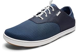 OLUKAI Nohea Moku Men's No Tie Boat Shoes, Breathable & Quick Dry Mesh, Effortless Design & Barefoot Wearability, All-Day Comfort & Support