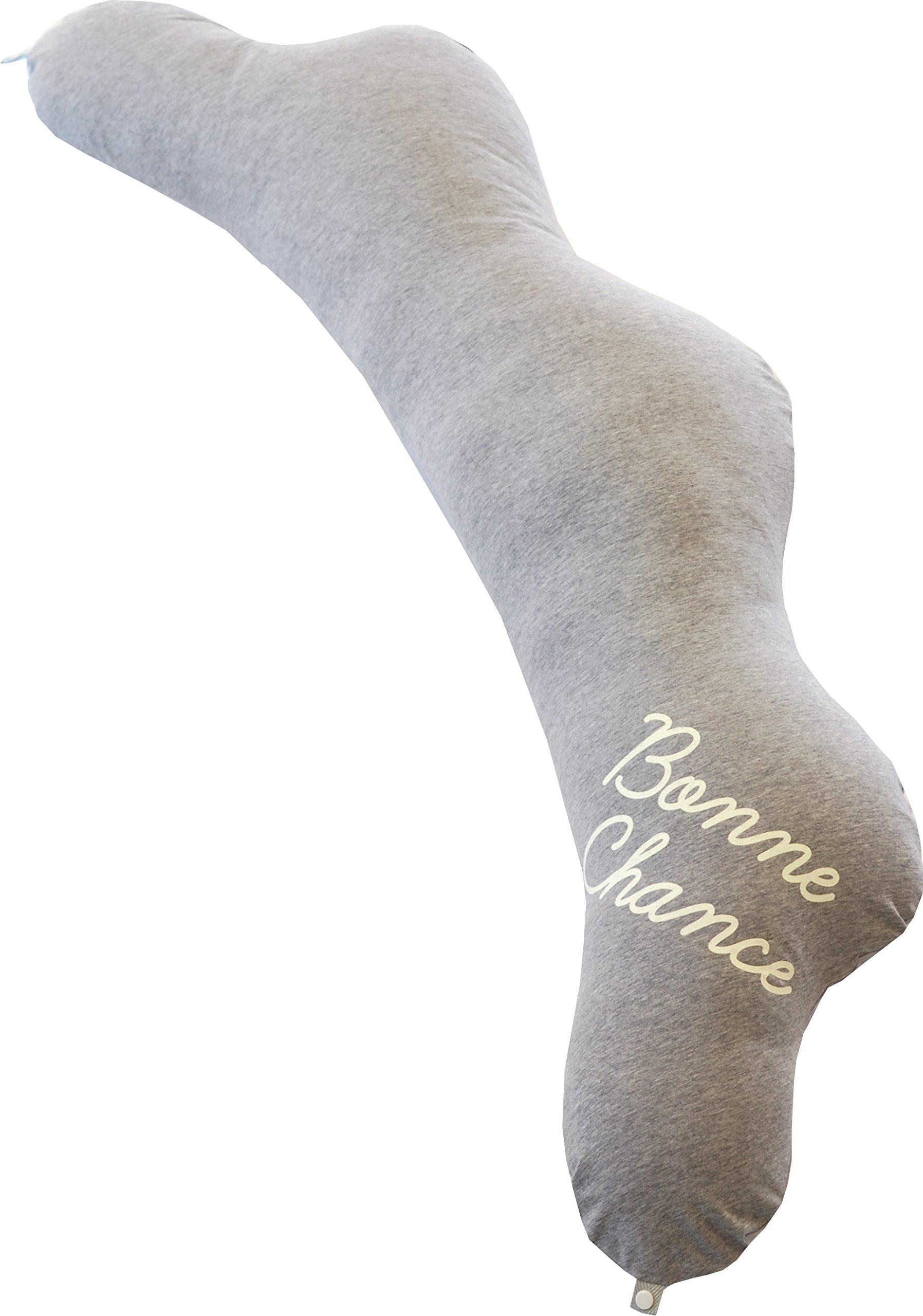 【Amazon.co.jp限定】 telet サンデシカ 妊婦さんのための抱き枕(クラウド)マイクロビーズ グレー 4261-0027-09商品画像