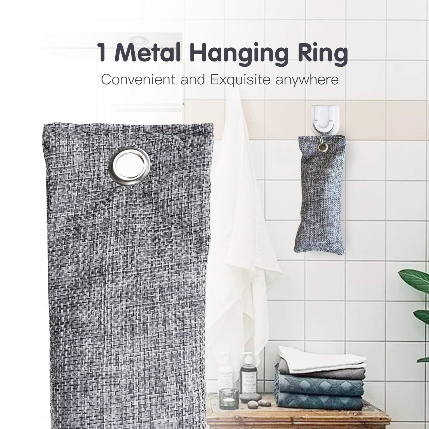 VITSCAN 24 Pack Bamboo Charcoal Bag for Shoes, Charcoal Bags for Home and Car