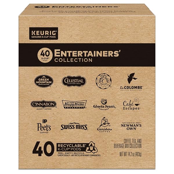 KEURIG® ENTERTAINERS VARIETY PACK, KEURIG SINGLE SERVE K-CUP PODS, 40CT