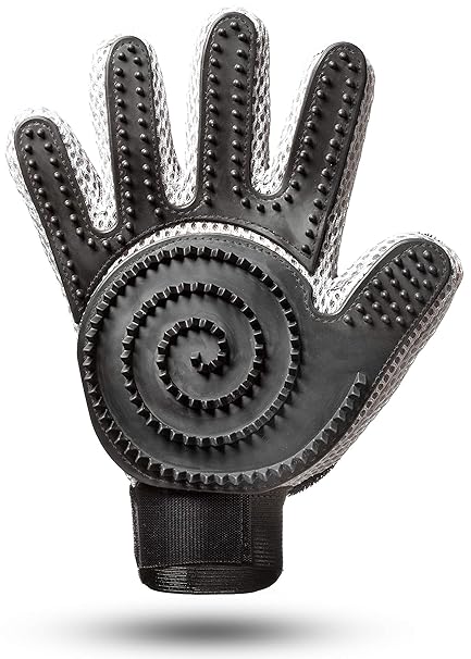 [Komplett verbessert] Tierfell Handschuh, Hundehandschuh Fellpflege, Haarhandschuh, Fellhandschuhe Katze, Hundebürste kurzhaa