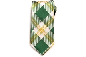 Timeless Tartans Silk Necktie, Men’s Classic Woven Silk Neck Tie, Officially Licensed Collegiate Gift & Clothing Accessories