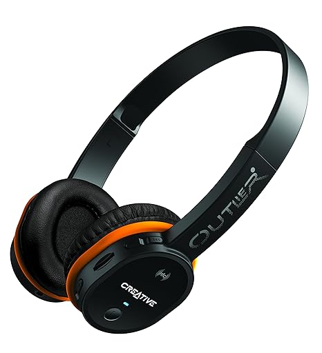 Creative Outlier Bluetooth Kopfhörer (integrierter MP3 Player) schwarz